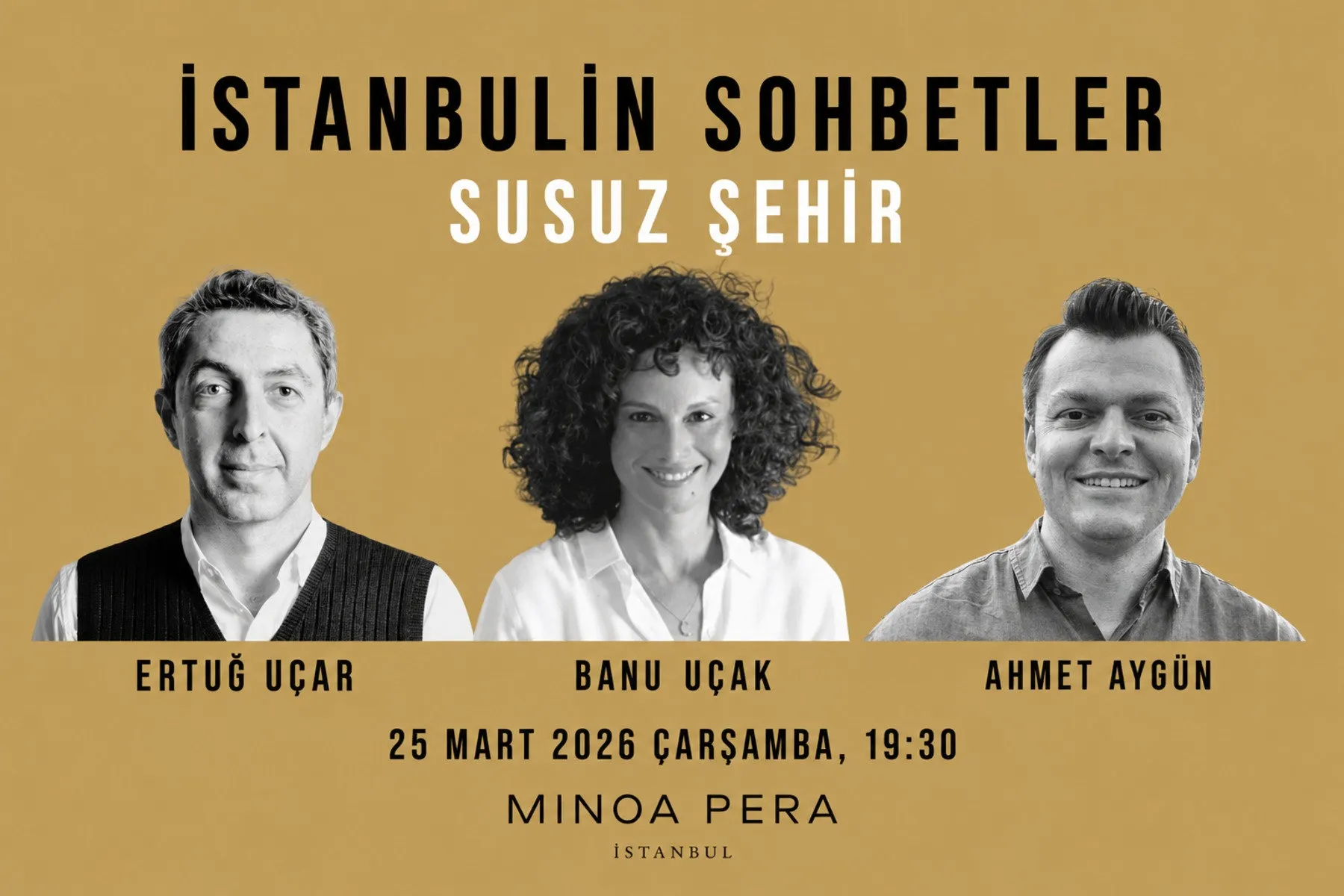 Susuz Şehir. Konuk: Dr. Ahmet Aygün. 2026.