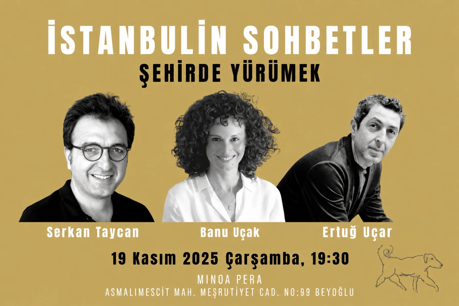 Şehirde Yürümek. Konuk: Serkan Taycan. 19 Kasım 2025.