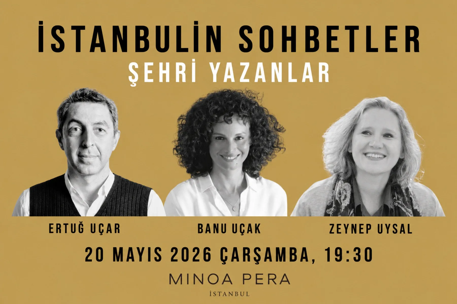 Şehri Yazanlar. Konuk: Zeynep Uysal. 20 Mayıs 2026.