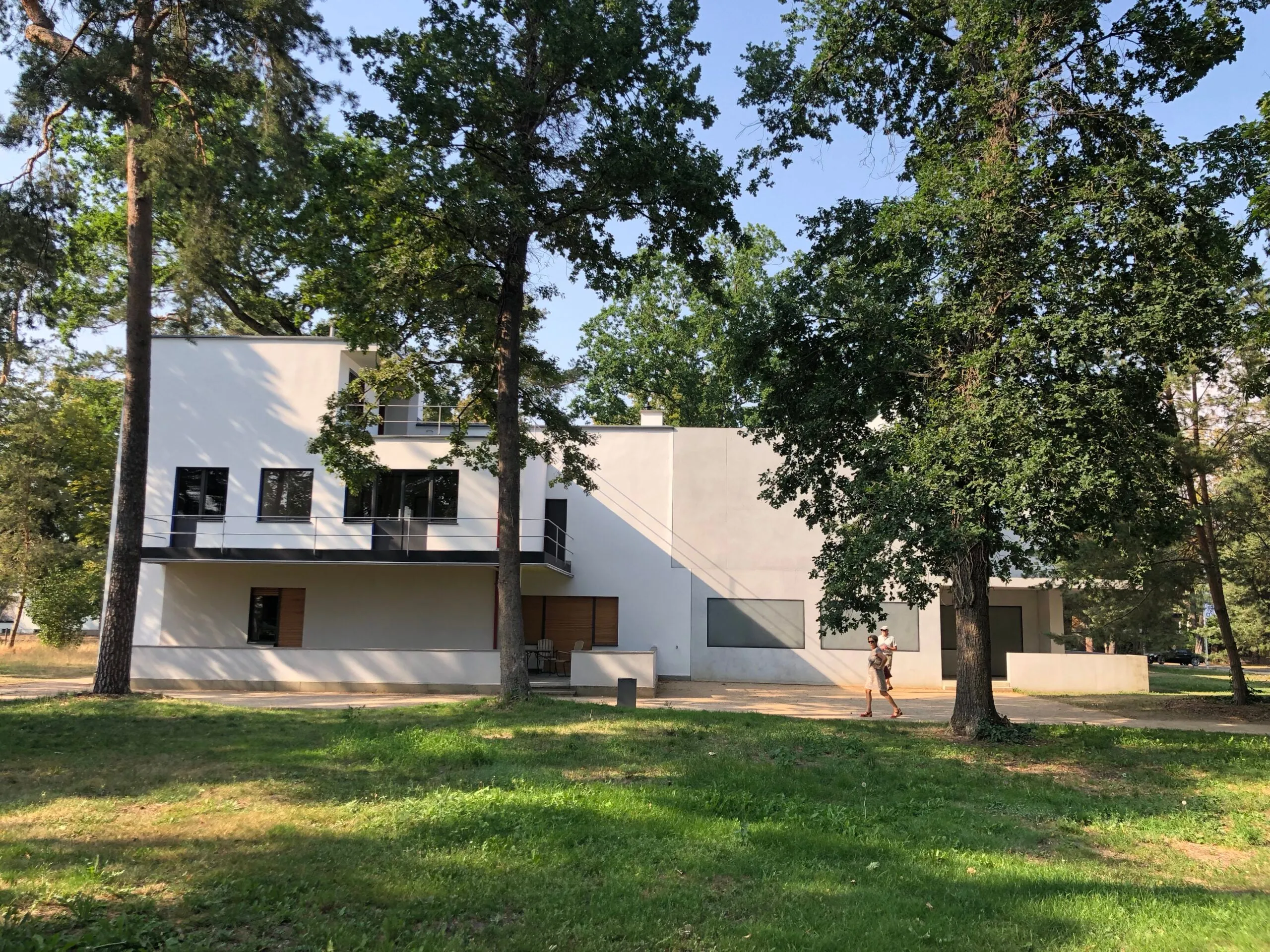Feininger–Moholy-Nagy House, 2019. Feininger’s half has been faithfully restored; Moholy-Nagy’s has been reinterpreted by Bruno Fioretti Marquez.